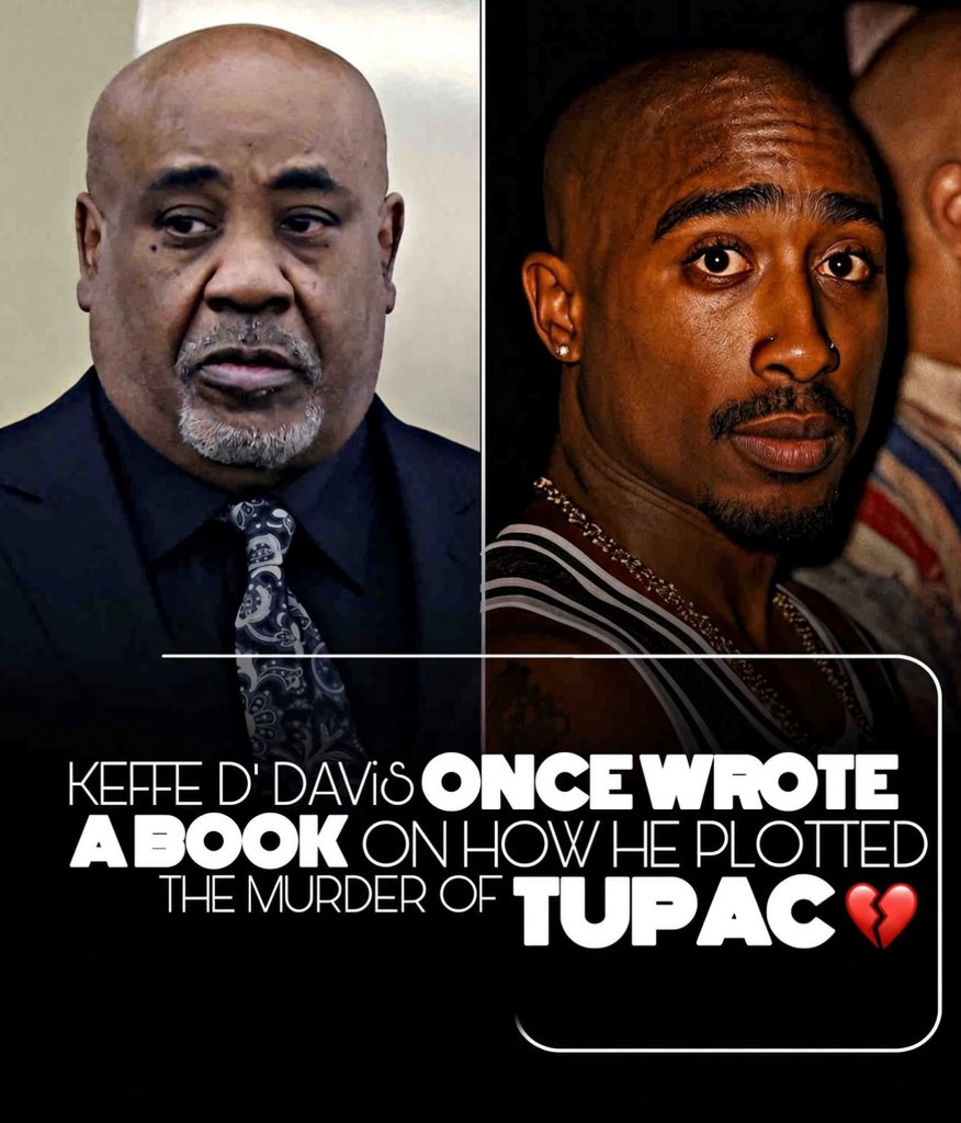 esegbonaluis's tweet photo. The funny thing about this Duane ‘Keffe D’ Davis trial is that no one knew he was culpable and was the mastermind behind this for 30 years. 

Then in 2019, he decided to write a book. And in the book, he admitted he was responsible for ordering the kíllíng of 2Pac shakur.   In 2023, he was arrested and charged to court. When he realized his mistake he claimed the book was just fiction. 😂
The prosecutors didn’t give him a reason to talk or try to manipulate them. The jury found him guilty of the murder in less than 3 hours after delineating on evidences.

Now he's going to spend the rest of his life in jail, assuming his appeal didn't go well.   He could have just kept silent and would have gone to his grave without being prosecuted. 
In fact, the remaining 4 people involved in the crime had passed away quietly. Even the man who pulled the trigger is already lying dead in this grave. 

This is what happens to you when you talk too much, inventually you will spill-out your secrets without noticing 😆💔…. RIP 🪦 Tupac it’s been 30 years since you left and finally justice was served 😪