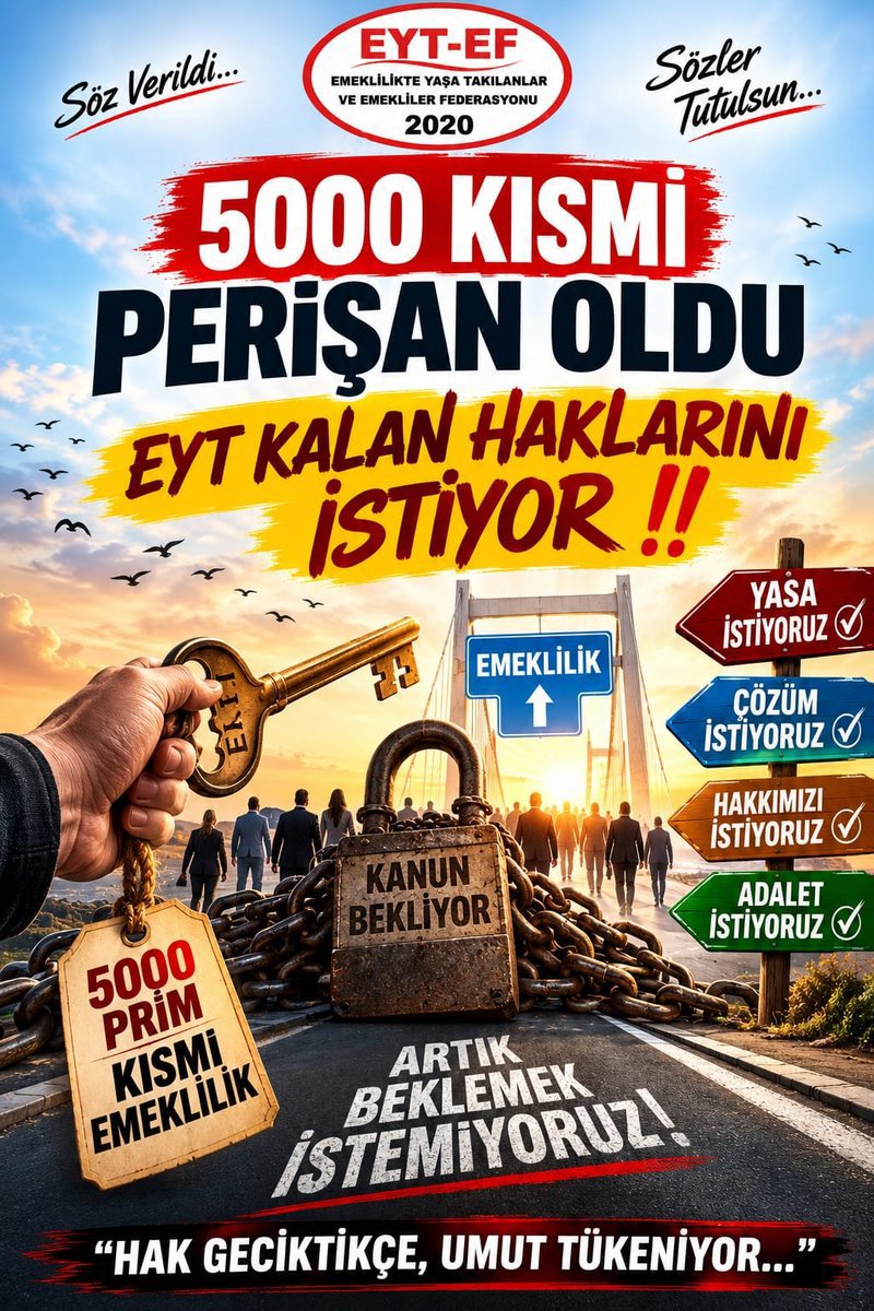 EYTLEVENTATACA1's tweet photo. Emeklilik sözüyle umutlandırılan,
çıkarılan eksik düzenlemeyle kaderine terk edilen mağdurlar

Yıllardır biriken borçların geçim sıkıntısının ve belirsizliğin altında ezildi

5000 Kısmi Perişan Oldu

#5000KısmiPerişanOldu
#TüikleEmekliPerişan
@isikhanvedat Tuğberk İmamoğlu
Bartuğ https://t.co/nToIdudzoj