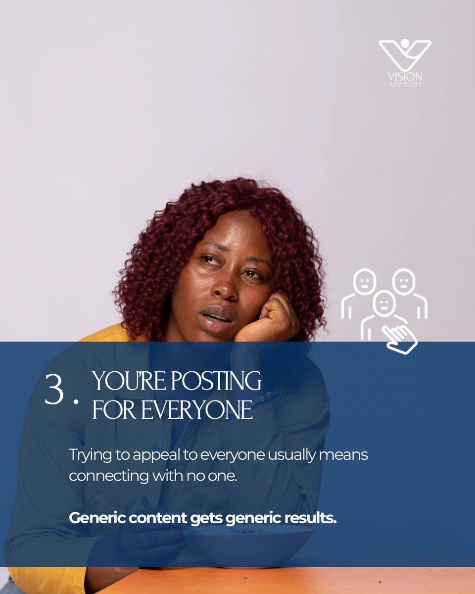 VisionAdvisory's tweet photo. Most brands focus on posting more. Smart brands focus on posting right. Here are 3 red flags we audit for every new client.
#SocialMediaStrategy #DigitalMarketing #BrandGrowth https://t.co/48jny9HBy6