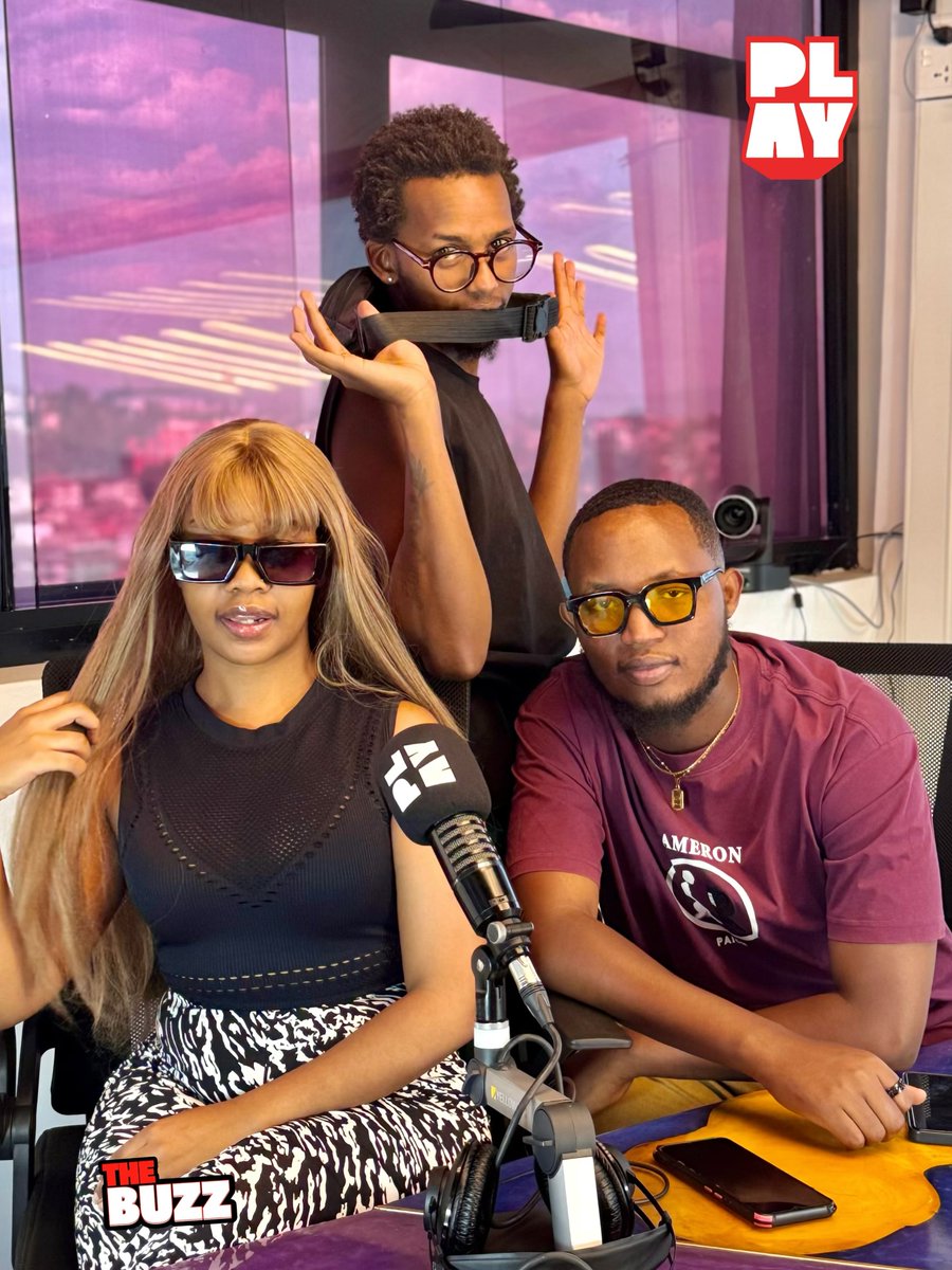 PowerFMRwanda's tweet photo. The buzz 🔥 kate , steve n dj karet on air now
Tune in 104.1 Playpowerfm
#disruptingthemoment
#playpowerfmrwanda
#thebuzz #fypシ https://t.co/925dLvfliW