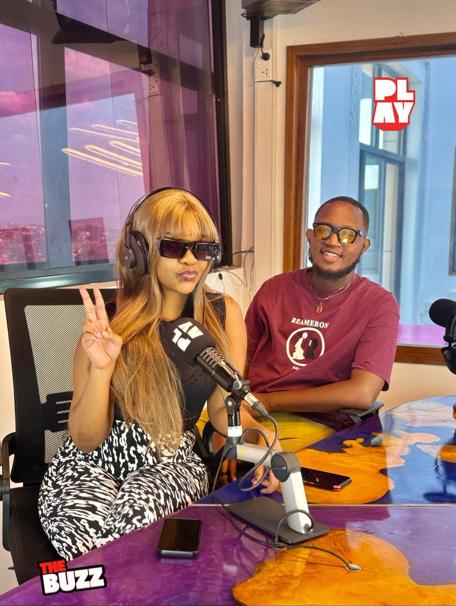 PowerFMRwanda's tweet photo. The buzz 🔥 kate , steve n dj karet on air now
Tune in 104.1 Playpowerfm
#disruptingthemoment
#playpowerfmrwanda
#thebuzz #fypシ https://t.co/925dLvfliW