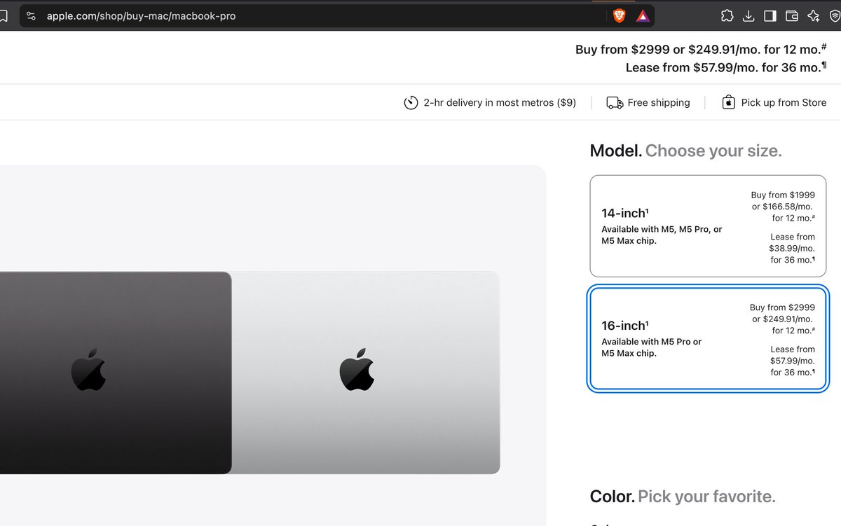 cyphernetician's tweet photo. MacBook Pro 16in USA = $2999
MacBook Pro 16in UK = $4049 (£2999)

Over $1000 in geo arbitrage on a single laptop. 

List it on @chordexpress, have someone buy it, then exchange at @solana Breakpoint 2026 and split the difference. 

Am I making sense yet anon? https://t.co/4U9bpTHH9R