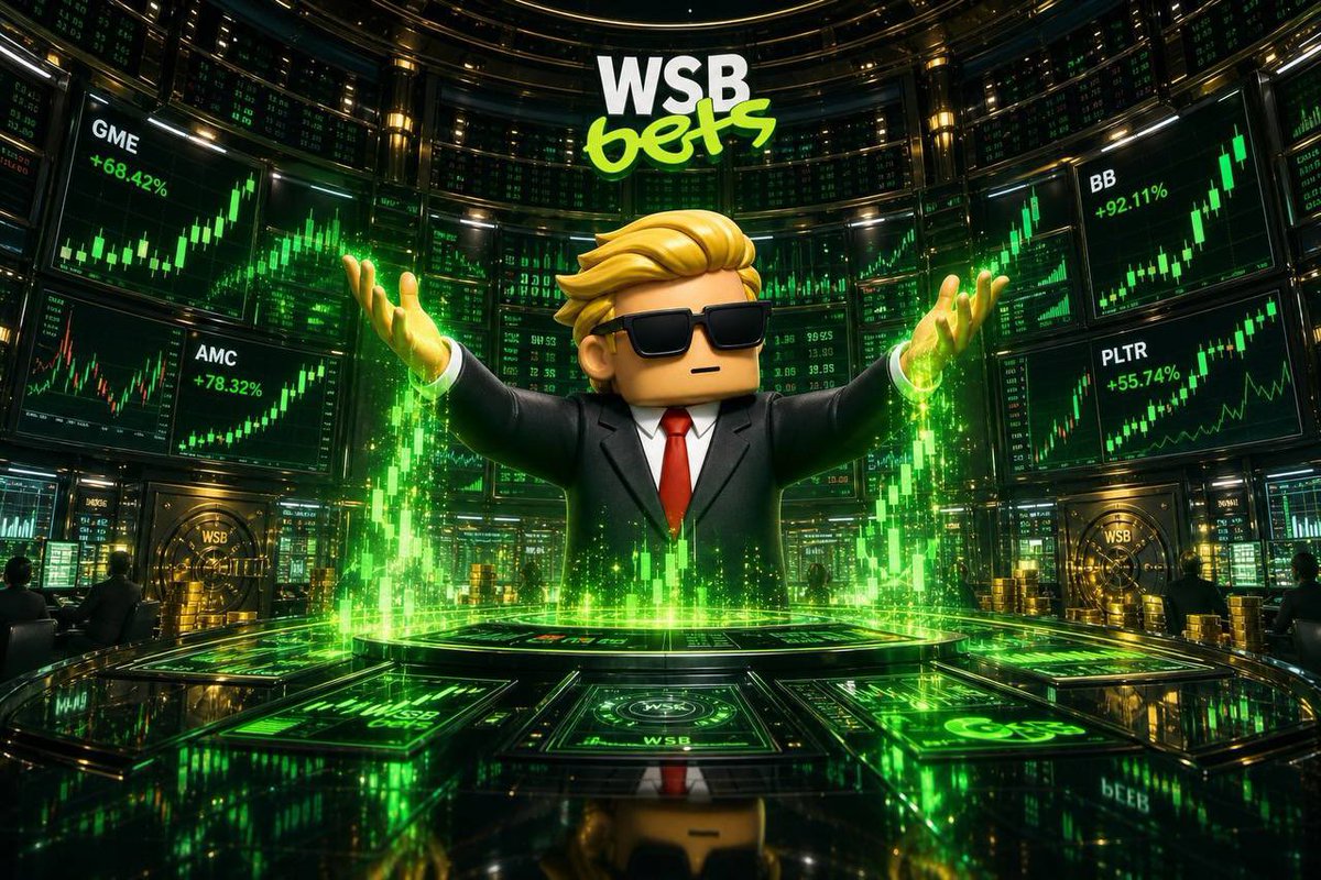 wsbOfficialRh's tweet photo. @wallstreetbets Time to Yolo in $WSB 

WallStreetBets https://t.co/GNIGmE3aPW