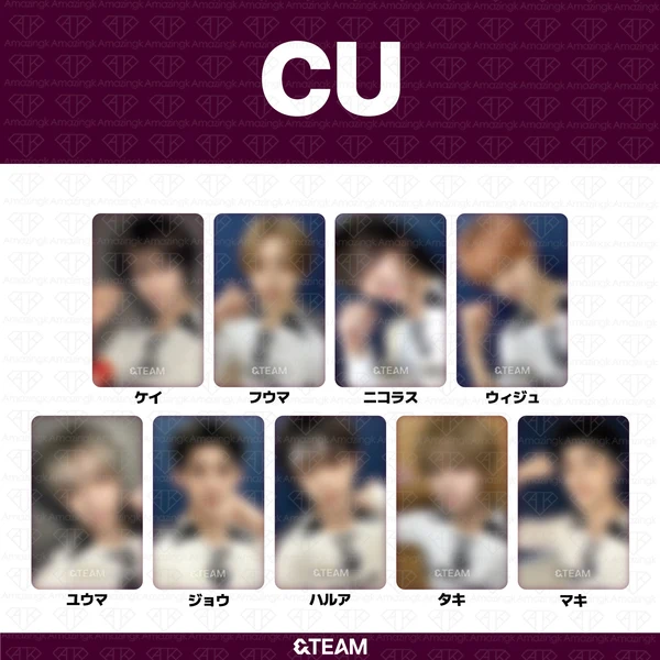 amazingk_jp's tweet photo. \ #andTEAM CU特典トレカ / 
特典：CU

˗ˏˋ ⊹ ࣪ ˖🐺 Mark on Me 🌙 ⊹˚.  ˎˊ˗

[📢] 予約販売オープン
[🎁] メンバー選択可能

🗓 予約販売期間 : ~ 09.26 0:00
🔗 https://t.co/R8U0Z5Ia2R

エンティム 店舗特典 予約特典 共同購入 ケイ フウマ ニコラス ユウマ ジョウ ウィジュ タキ ハルア マキ https://t.co/Z55pt5fb7X