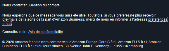yrf2012's tweet photo. @AmazonFrance Vous ne respectez pas nos préférences  @CNIL https://t.co/GZQKRqAJkJ