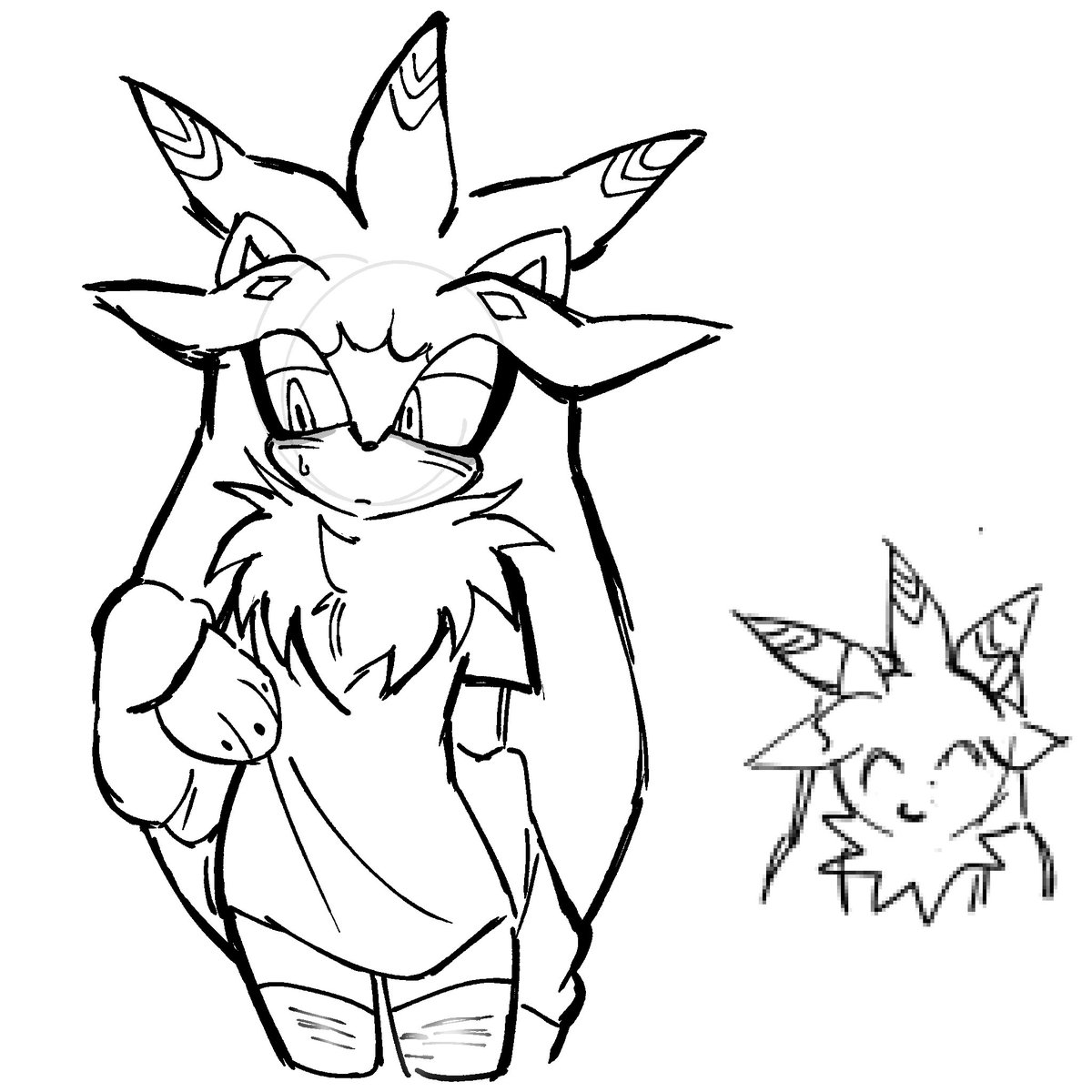 vnnyth's tweet photo. silver kinsona doodle.
#silverthehedgehog https://t.co/EdKq1gXncD