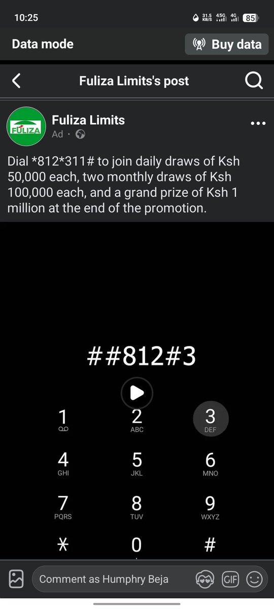official_xeleb's tweet photo. @SafaricomPLC Is this true https://t.co/xcPEw2JdWU