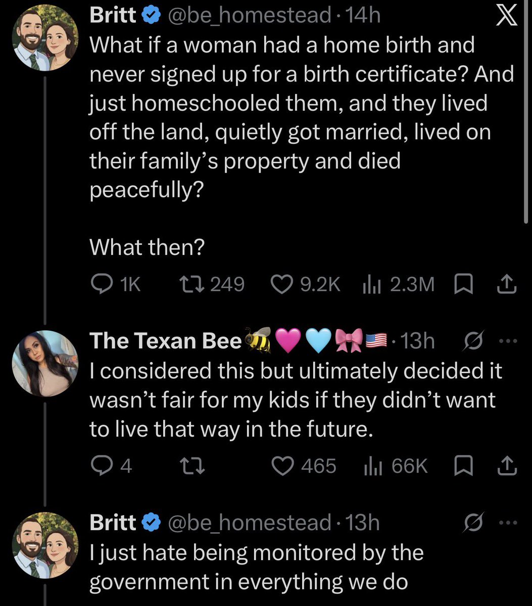 boneysoups's tweet photo. having a little fun rotating in my head the contradictory desires of 1) living off the grid with few if any connections to society and 2) “generational wealth”. in what, buried pirate treasure? https://t.co/7QQrEEqoxx