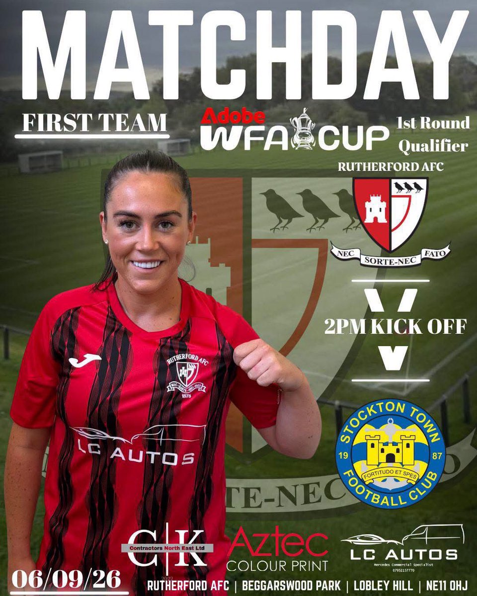 NyxbyteNFT's tweet photo. This Sunday our first team take on Stockton Town FC Ladies in the 1st round qualifier of the FA Cup🏆

A tough draw against a strong team competing in our league finishing just above us last season but the girls are ready to give it their all🙌🏻

We would love your support🏆⚽️❤️🖤 https://t.co/dtPpnL9mZD