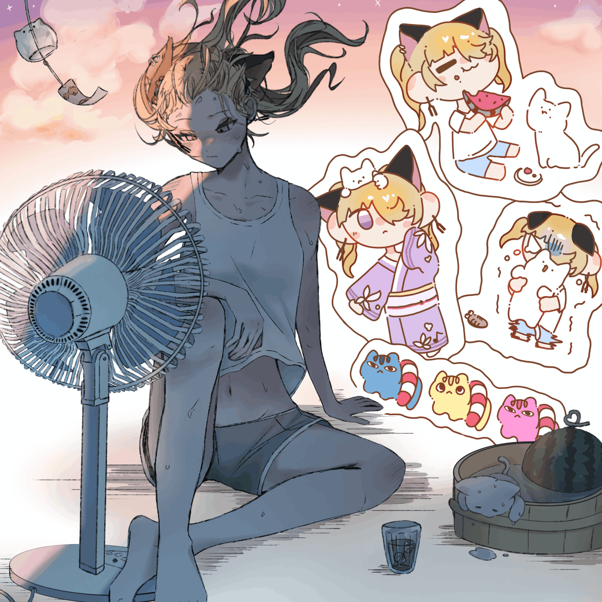 f332tFdCVw27666's tweet photo. #絵ネルジコ #イラスト
夏の終わり。 https://t.co/deq7Q5uWoD