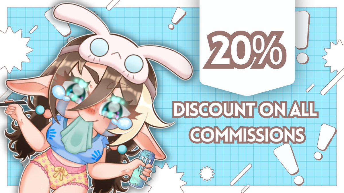 SylphChrysus's tweet photo. 🚨ARE YOU LOOKING AT MY COMMISSIONS?🚨

Well... I’ve got some bad news for your wallet💸

MY COMMISSIONS ARE 20% OFF THIS MONTH!✨

So if you’ve been thinking “I’ll commission them someday...”
Darling, that day is TODAY.
So come get something cute

RTs are super appreciated! 💙 https://t.co/sXi0FwffhS