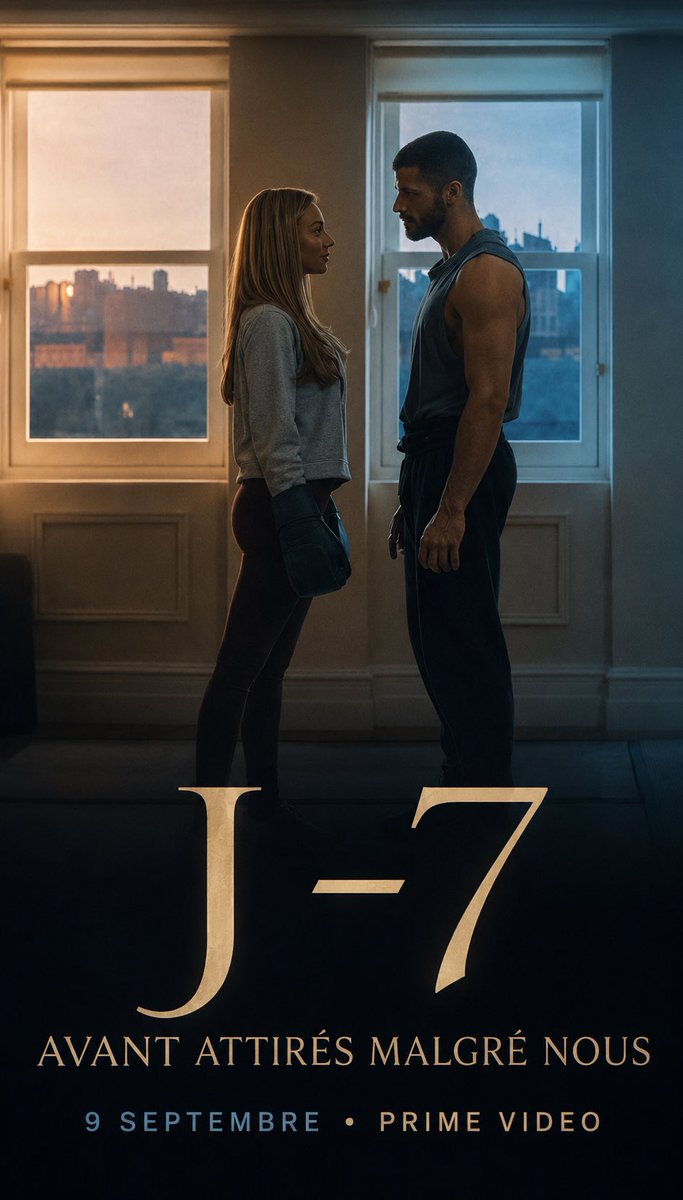 FannyArchippe's tweet photo. J‑7 avant de découvrir la romance interdite entre Marfil et Sebastian… 🖤🔥
Attirés malgré nous arrive le 9 septembre sur Prime Video ! https://t.co/XELmfkgylu