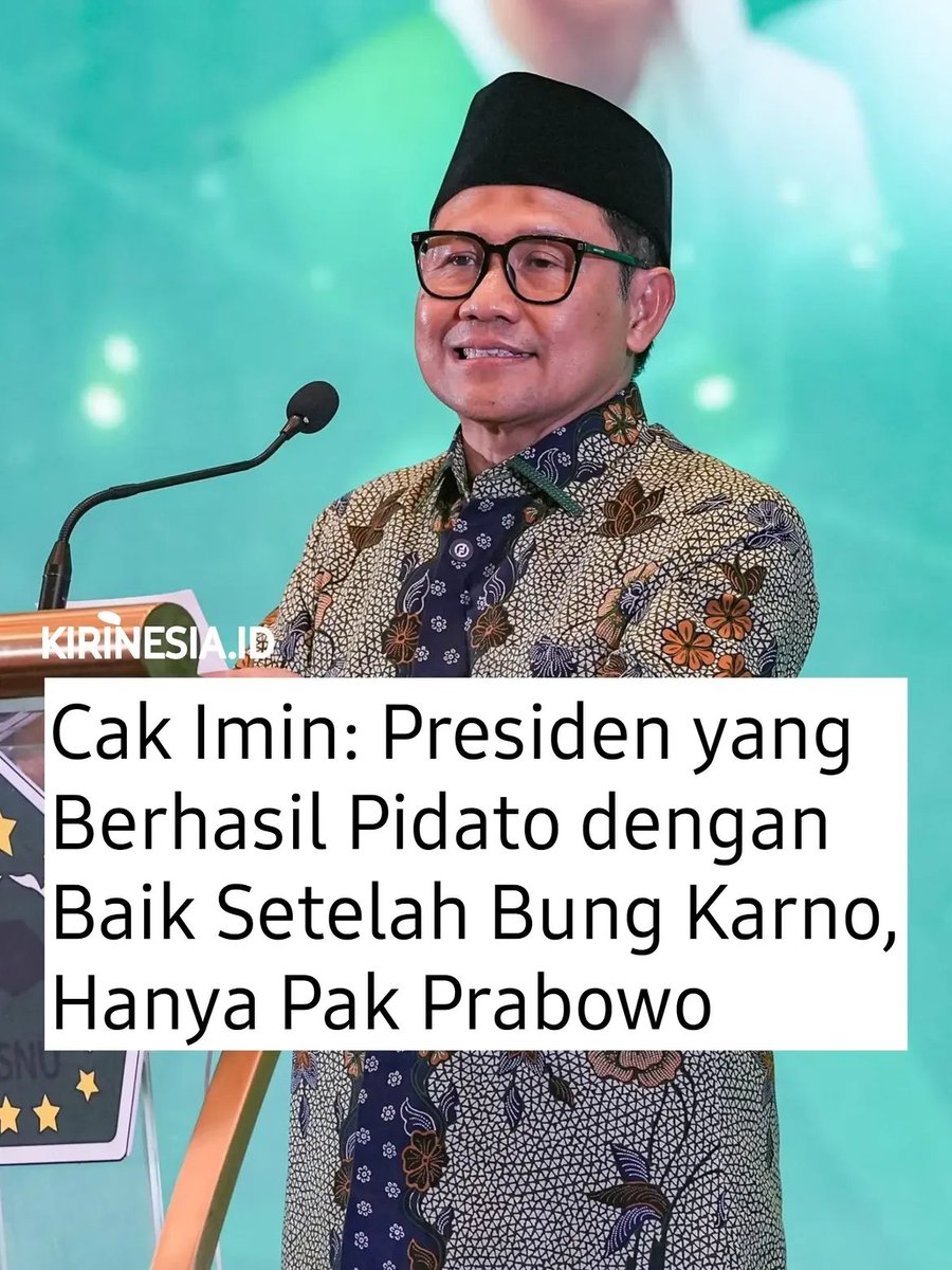 kenhans03's tweet photo. Mungkin yang dimaksud Imin itu...

Bung Karno berpidato membakar semangat rakyat
Pak Wo berpidato membakar emosi rakyat..

😂🫢 https://t.co/QRtW0y2YZW