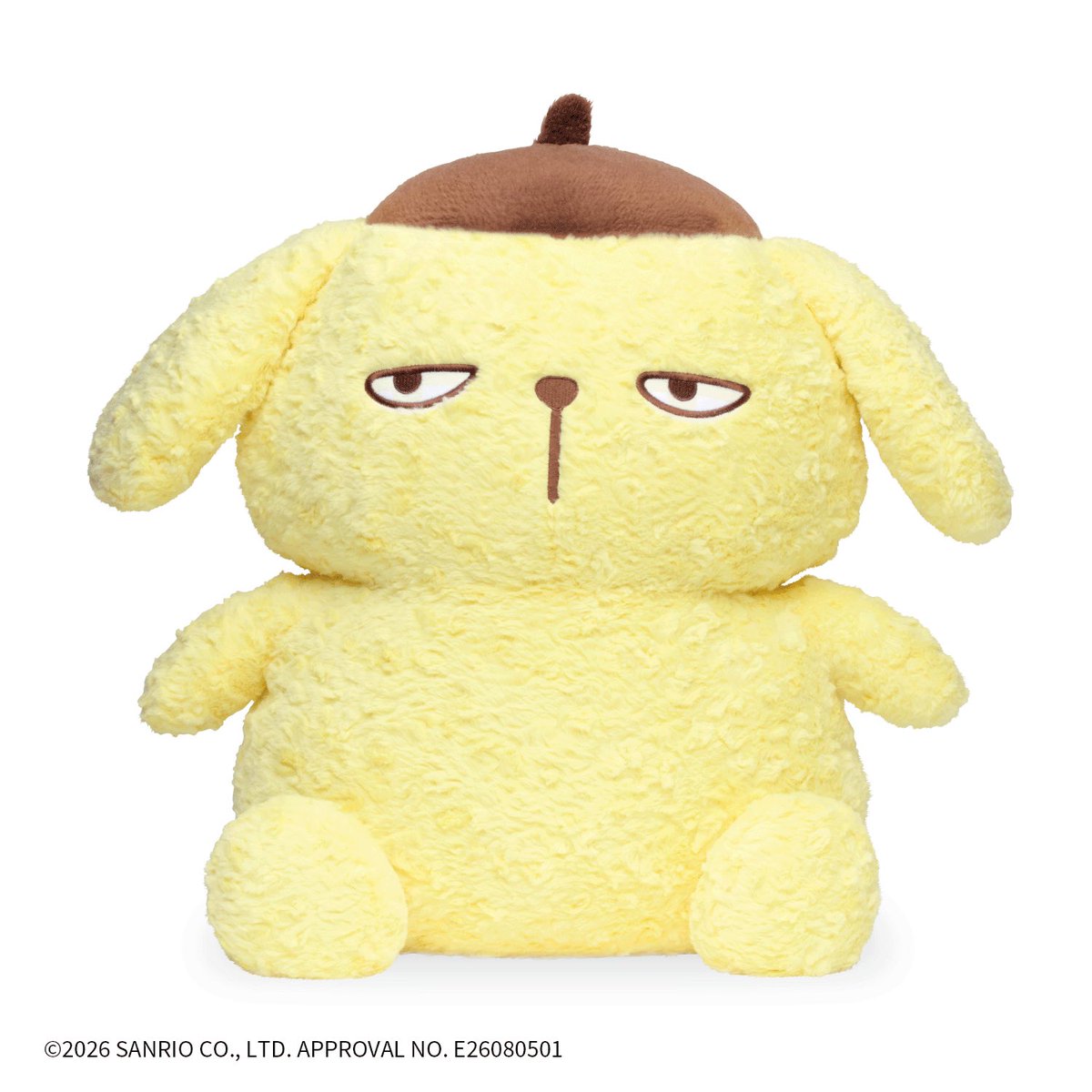 sanrio_fan_jp's tweet photo. 【新グッズ情報】
ポムポムプリン 30周年記念 セブンネット限定グッズが登場🍮✨

絶妙な表情やキュートなおしりなど、個性豊かなポムポムプリンの魅力が詰まったスペシャルアイテムです！

【ラインナップ】
◆BIG!ぬいぐるみ（全高約50cm）
一度見たら忘れられない絶妙な表情がたまらない大きなぬいぐるみ！

◆ぬいぐるみチャーム 3体セット
バッグやポーチにつけて一緒にお出かけできるチャームセット♪

◆ステンレスタンブラー
サングラス姿やキュートなおしりなど、さまざまなポーズを散りばめたデザイン！

◆ステッカー6枚セット
目がハートになった姿やプリンを食べる姿など、個性的で可愛い表情が楽しめる6枚組！

【予約販売期間】
2026年9月11日(金) 17:00 〜 10月12日(月) 23:59
※予定数量に達し次第終了

詳細はこちら💁‍♀️
https://t.co/cUHutr1rn5

#ポムポムプリン #サンリオ #セブンネット