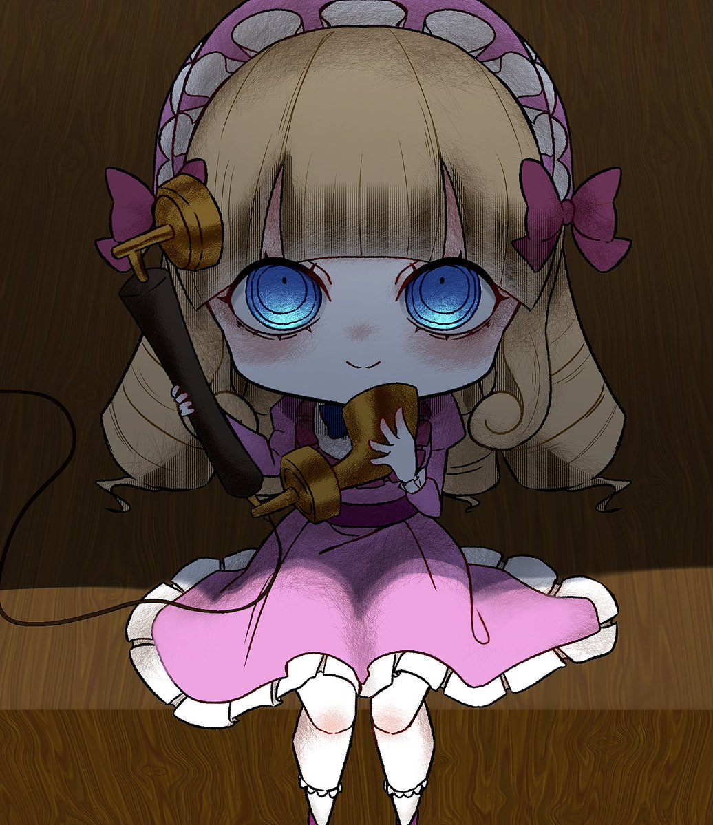kurokinoko_960's tweet photo. メリーさん
#オバケイドロ2 https://t.co/8urACG2gWj