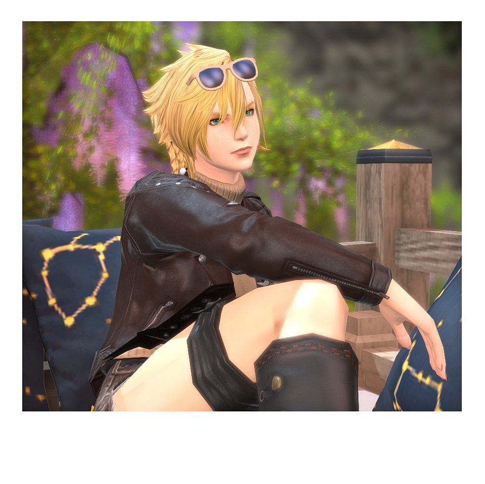 tsaimf's tweet photo. 試試看別的髮色，有點不太習慣 :3

#FF14 #ハイランダー https://t.co/7e8I05bHTC