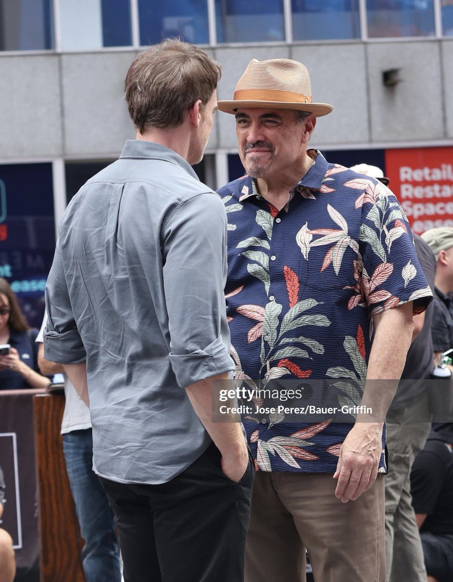 DrakoAfoa's tweet photo. 🚨 BREAKING 🚨 

David Zayas and Michael C. Hall are seen on the set of "Dexter: Resurrection" set in Times Square on September 01, 2026 in New York City 🏙️ 

OMG! ANGEL BATISTA IS BACK 🤯
This scene between Dexter and Angel gonna be so PEAK 🤩 I CAN’T WAIT ‼️ https://t.co/xBjouf35mp