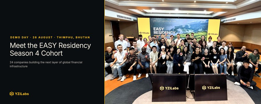 YZi Labs Residency:四季度项目梳理