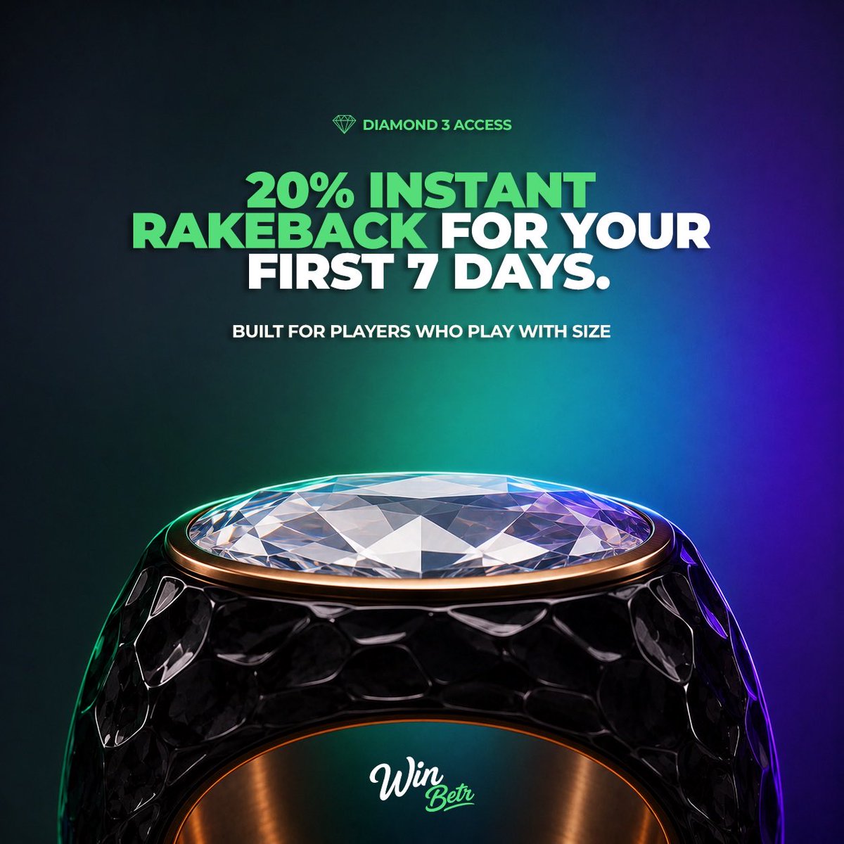 Zaynnode's tweet photo. 🚨 High-stakes online casino players, this one is for you.

Most casino partnerships offer some free spins or a useless $5 signup bonus.

Fuck that.

This one doesn’t.

I tried @winbetrr and it’s easily become my favorite casino right now. The VIP treatment, long-term rewards and value on every wager are exactly what serious players should expect.

Join through my link and unlock:

💎 Diamond III VIP for your first 7 days
♻️ 20% instant rakeback from day one
📅 Weekly + monthly VIP rewards
🤝 Direct VIP support

No free-bet bullshit. Just serious VIP treatment and rewards that actually matter.

If you already play with size, long-term rakeback will always beat a one-time signup gimmick.

https://t.co/9S38ZXQT11 | Code: ZAYN