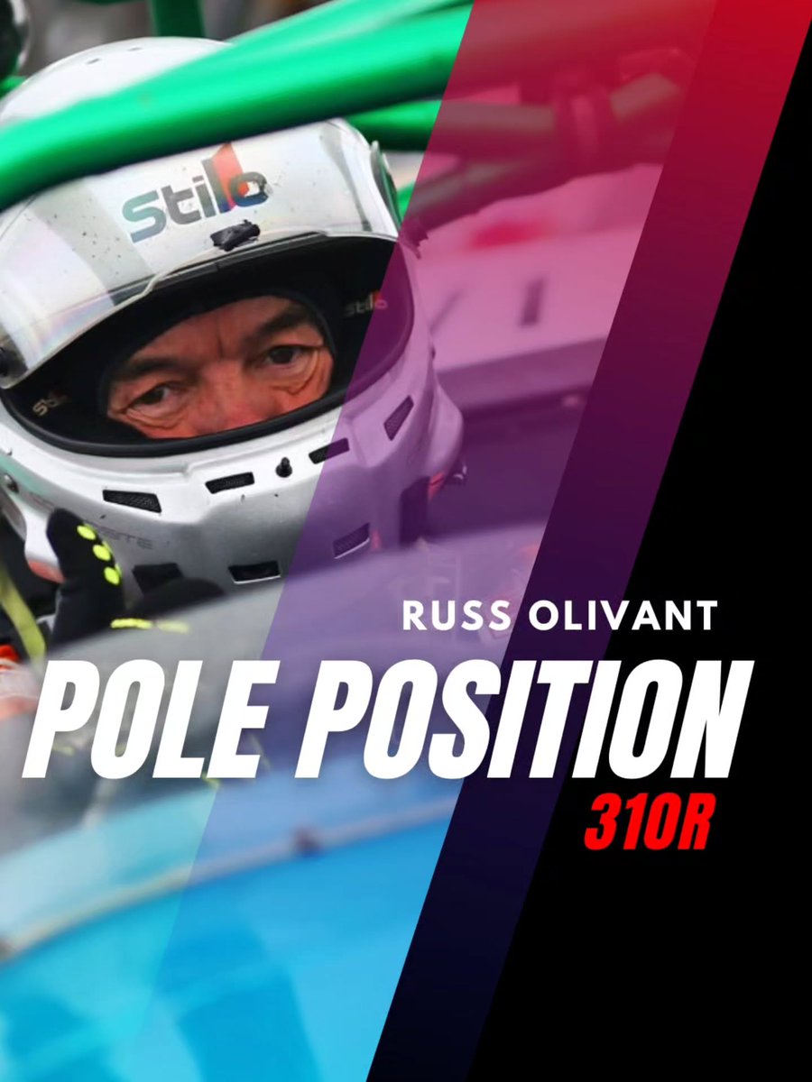 OrvalBullbpix's tweet photo. Pole position for Russ Olivant in the 310R Championship. https://t.co/pt3FcCgt3C