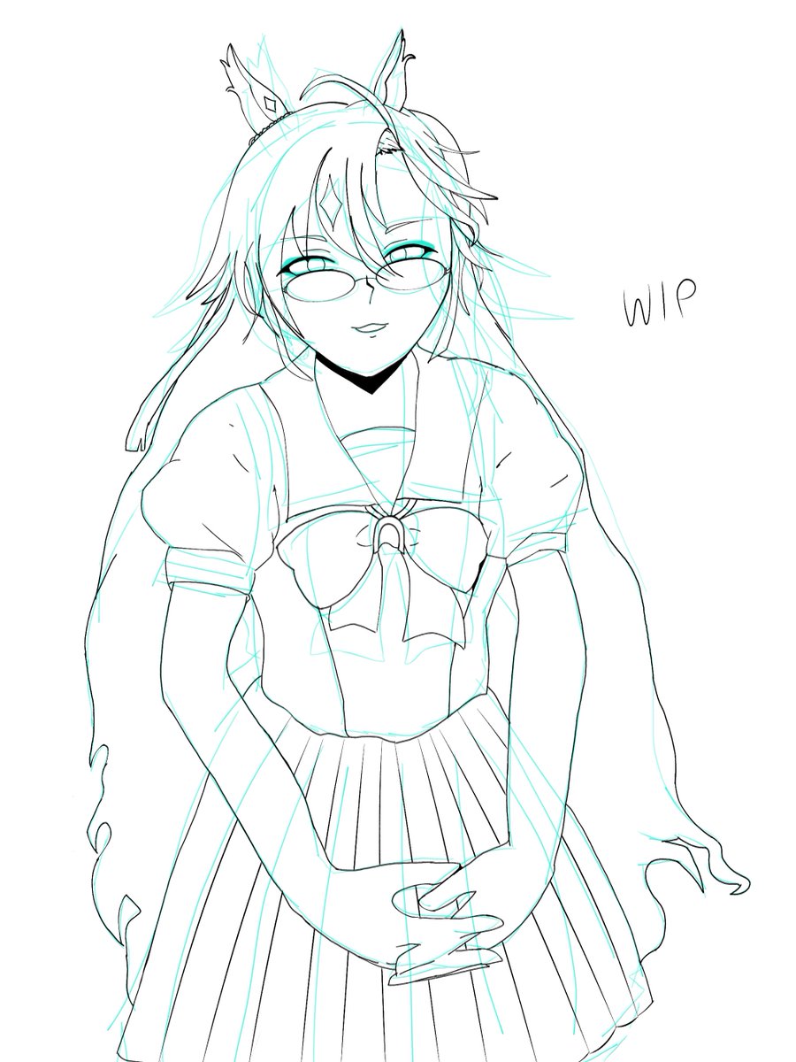 Steel162's tweet photo. No estoy muerto solo estuve procrastinando, lineart para lo que parece ser un mini comic👀👀 https://t.co/dthJ8lZUAA