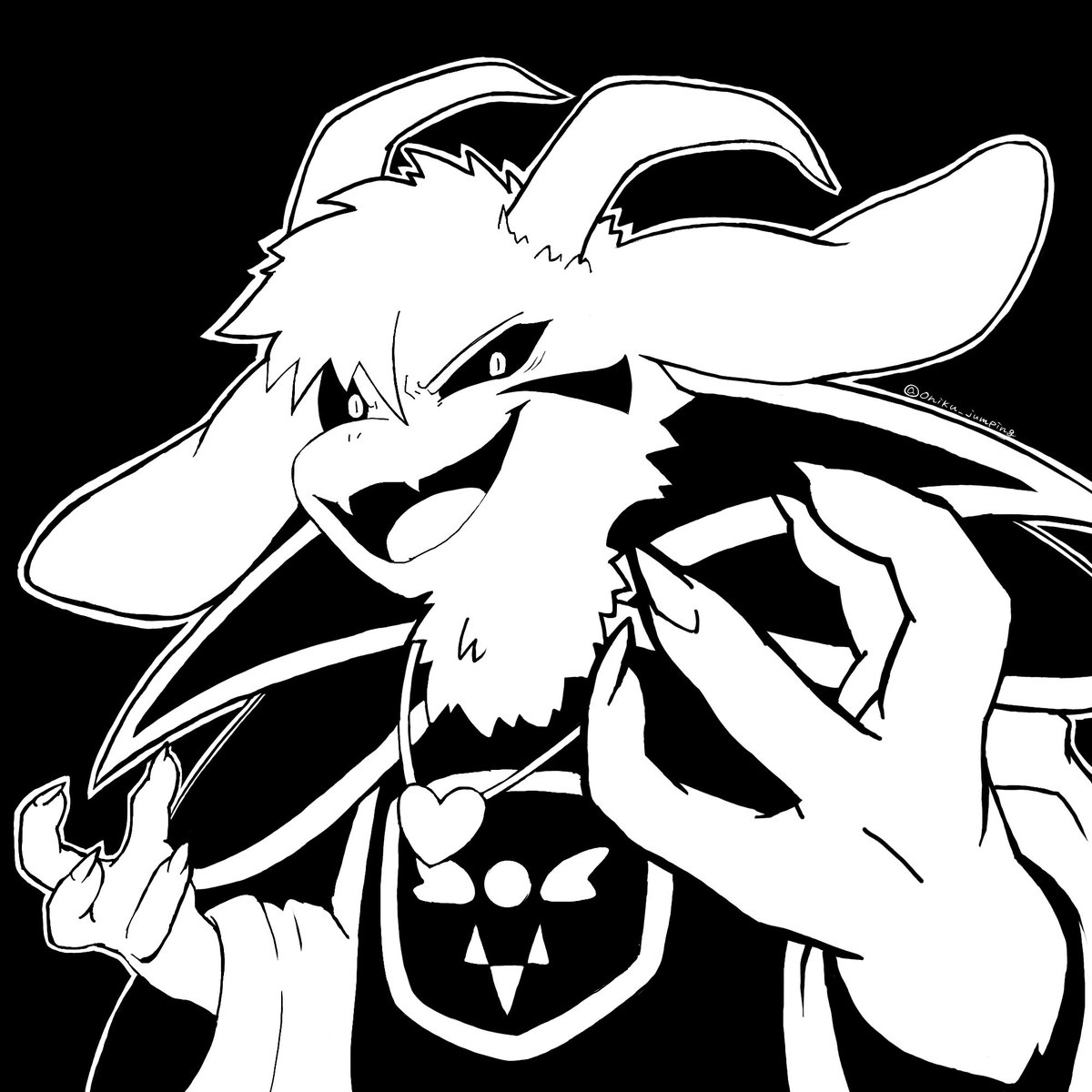 oniku_jumping's tweet photo. Asriel Dreemurr
#undertale
#undertalefanart https://t.co/LhVD77wjMT