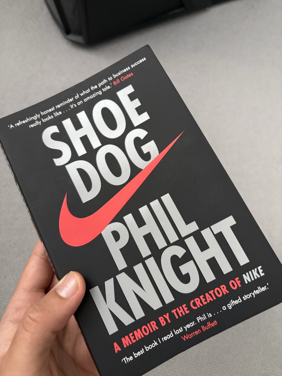 ubtwo22's tweet photo. Been reading this book about the founder of Nike and the amount of hustle is truly inspiring. Made me realise how lazy I am in comparison https://t.co/kG8T7iIYlB