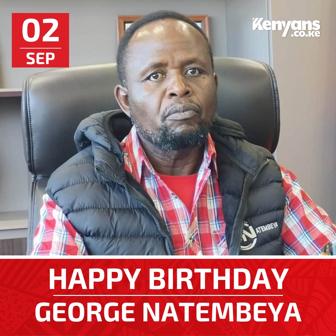 Kenyans's tweet photo. Wishing Trans Nzoia County Governor George Natembeya a happy birthday #KenyansBirthday https://t.co/9WA7fany46