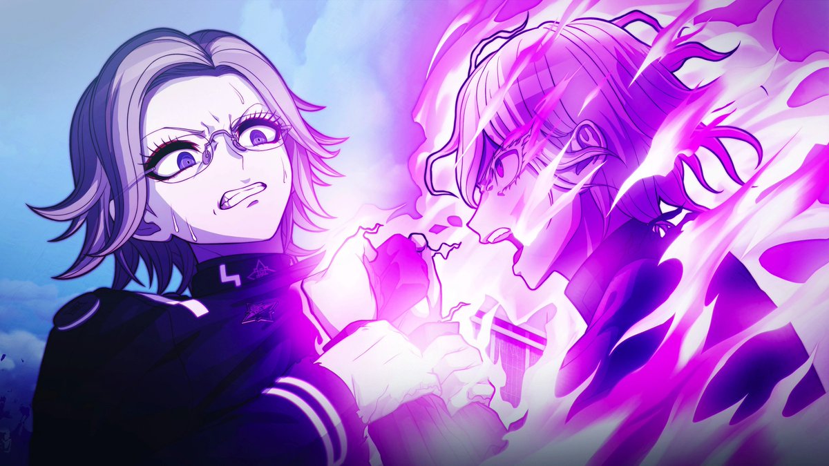 TrashyBugs's tweet photo. Im realizing that Eito is the child that inherit the DNA from Shion-papa the most!
His tentacle hair, the long eyelashes, and the purple vibes.
No wonder he's so pissy when you kill Eito 😭😭 https://t.co/pjnvpZ9P61