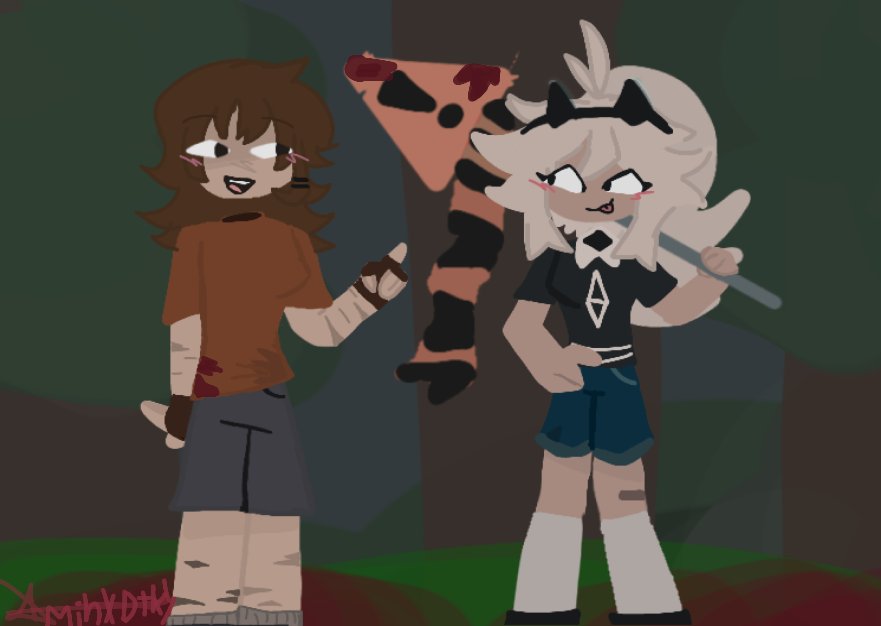 MihMdtXD's tweet photo. OOIIEE, bom diaaa, mais um desenho, dessa vez da minha OC de dangerous forest com a Katie, conversando as duas;)

-----

#katiefpe #katie #oc #ocdangerousforest #dangerousforest #kaaatieverse #art #ocart #fanart #sla https://t.co/ZXTV9w1ARn