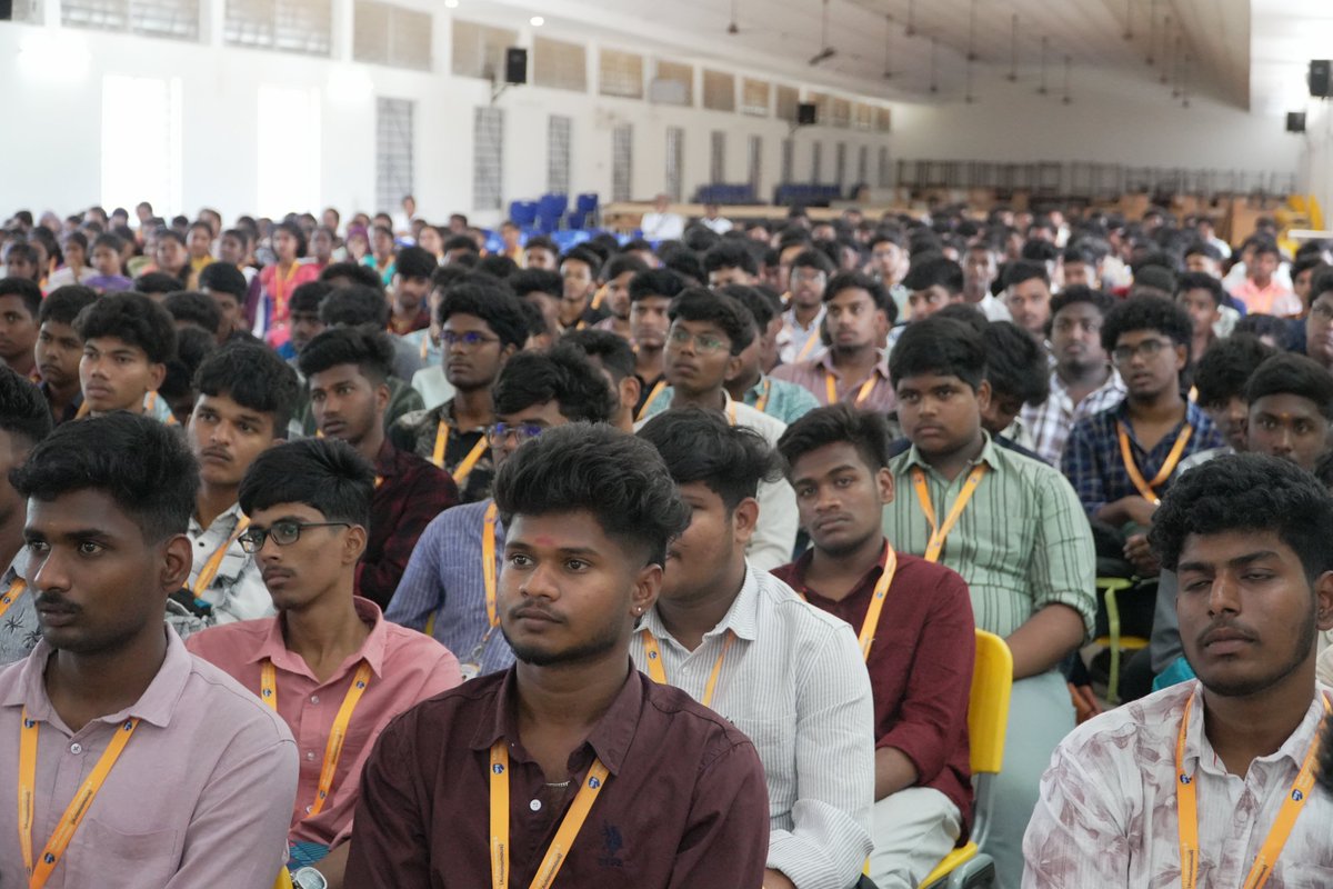 nprinstitutions's tweet photo. π NPRCET IQAC hosted Induction Programme (2026-27 Batch) - Day 3 on 02.09.2026 at Thiruvalluvar Hall with expert sessions led by Dr. P. Saravanan, Dr. K. Kanimozhi, Dr. S. Devi & Dr. B. Velmurugan. ππΌβ¨
#NPR #NPRCET #IQAC #InductionProgramme #AnnaUniversity https://t.co/3w3TUGd1iD