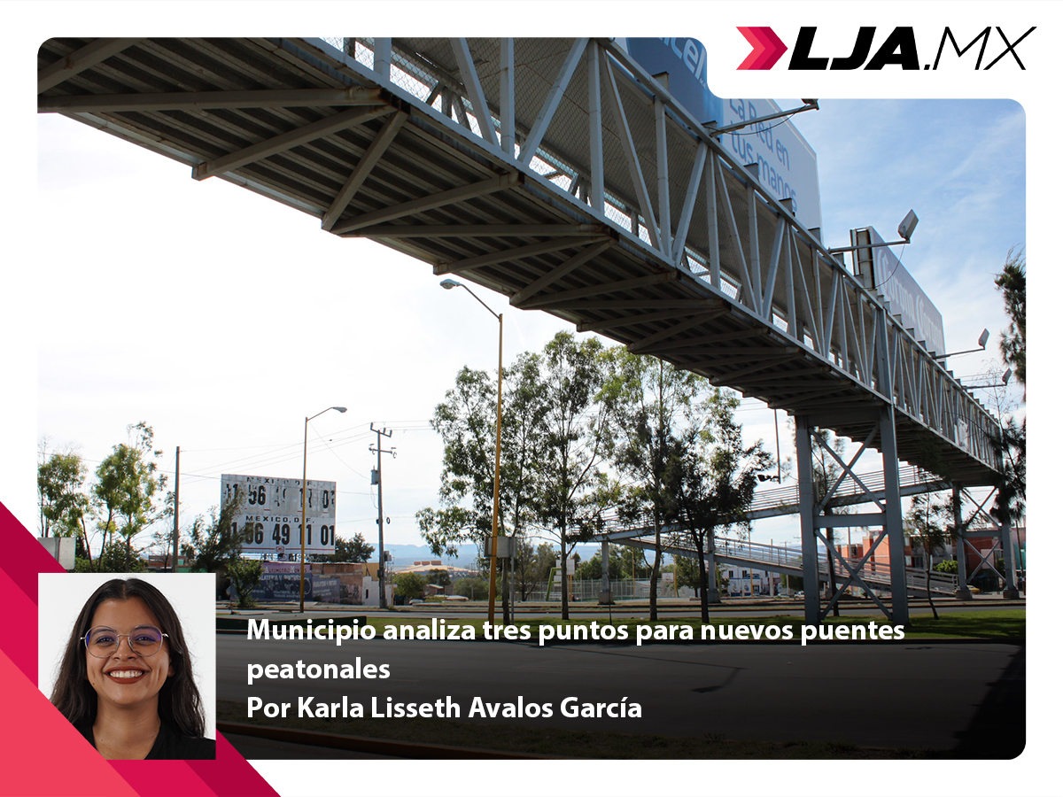 SomosLJA's tweet photo. 📣#LJAInforma | El Municipio ya tiene tres puntos para un nuevo puente peatonal
La nota completa aquí 👇
https://t.co/YaacqcRiFE https://t.co/ta61An74m9