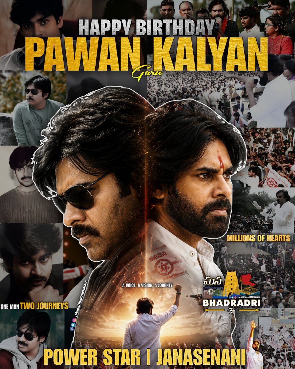 BHADRADRI_offcl's tweet photo. Happy Birthday #PawanKalyan garu💖
#HBDPawanKalyan
#HBDJanasenaniPawanKalyan
@PawanKalyan
_
@BHADRADRI_offcl 
#ManaBhadrachalam
#MANABHADRADRI https://t.co/zXXDRjxExO