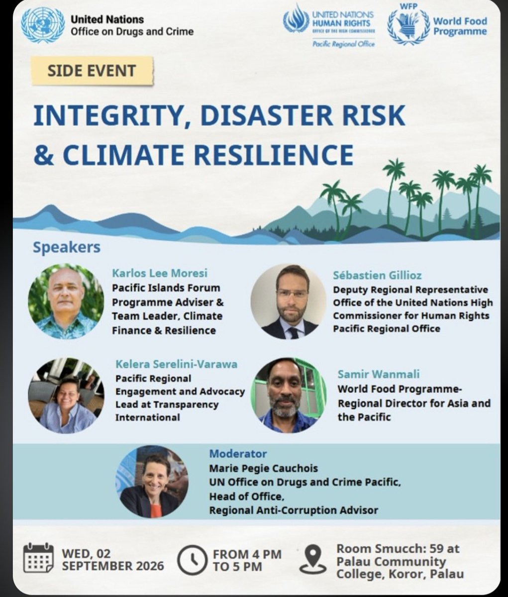 JohnHydePerth's tweet photo. #Pacific stakeholders @ #PIFLM55 negotiating integrity, disaster risk and climate resilience in Pacific SIDS with CSO, community, human rights &amp; data inputs  @UNODC_SEAP
@UNODC_FinCrime @Pacjn1 @ForumSEC  @PalauTimes @UN_HRC @WFP #TEIENIWAvision
@megumiha_
 @MariePegieCau https://t.co/ECJ8cGjFmS