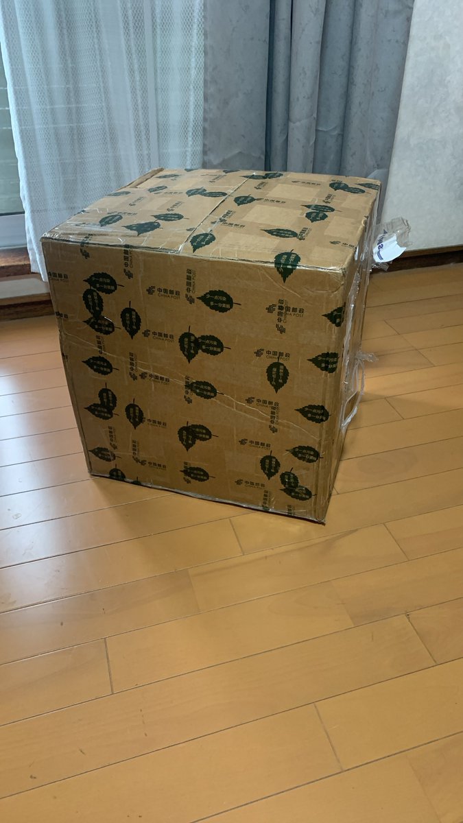 MioKig's tweet photo. 謎の巨大な箱 https://t.co/lzryx7KmhN