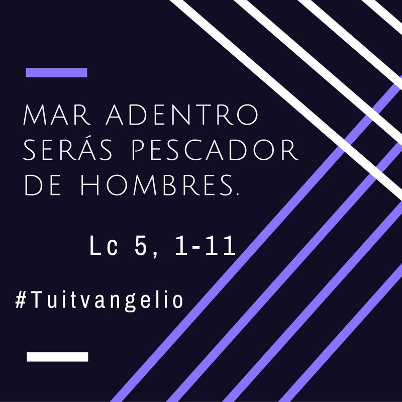 scarRomano's tweet photo. #3DeSeptiembre 
#Lc5,1-11   
#Tuitvangelio 

#EvangelioDelDía https://t.co/o2DcuYDq2o