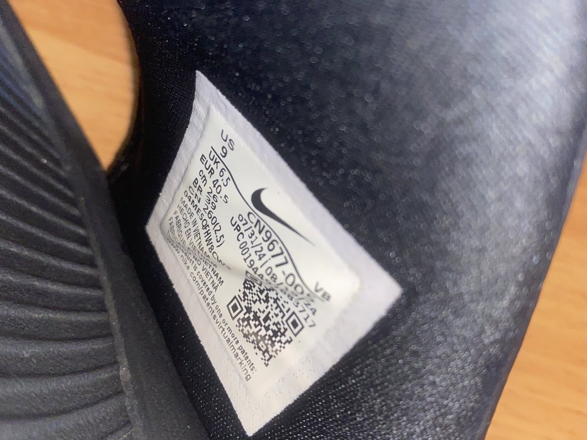 dr4wurStyle's tweet photo. Nike Women's Victori One Slides - Black
สภาพดี ไม่ค่อยหยิบใส่ค่ะ
UK size 6.5 ≈ 26 cm
🪩 440

#ส่งต่อรองเท้า #รองเท้ามือสอง #ส่งต่อเสื้อผ้า #ส่งต่อnike #ส่งต่อadidas https://t.co/UZHnr9NuZW