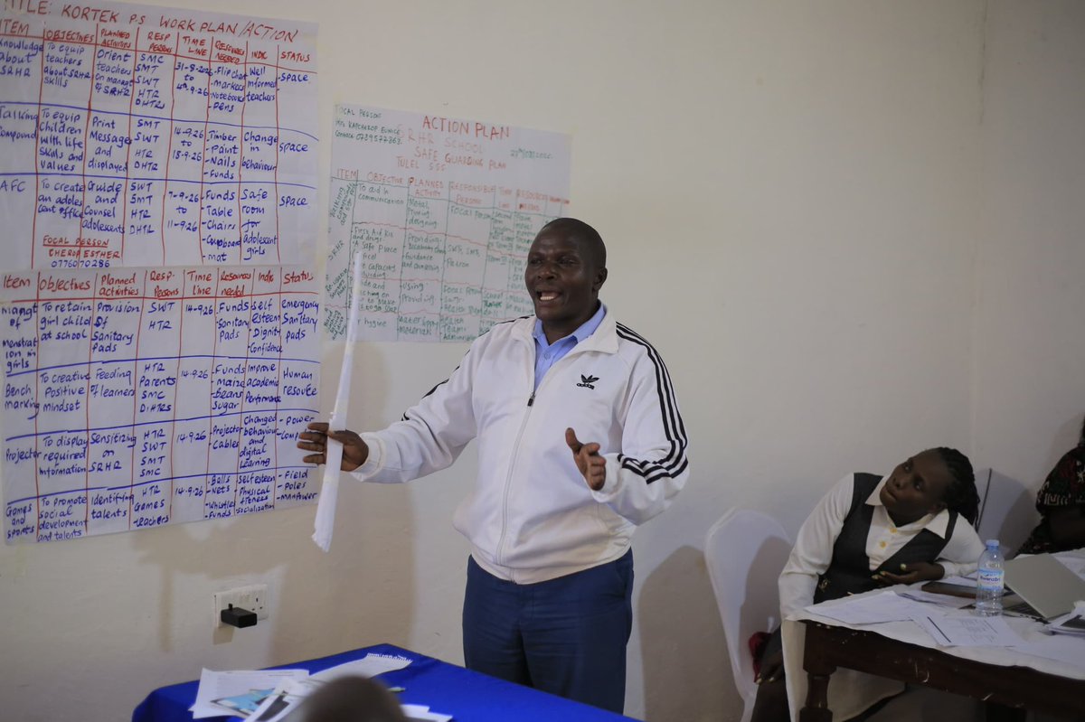 actionaiduganda's tweet photo. Every adolescent deserves an education in a safe, dignified and supportive environment. Participants translated this commitment into practical school-level actions addressing menstrual health, GBV, child marriage, teenage pregnancy, dropout and reintegration of teenage mothers. https://t.co/ukCj7ciEdO