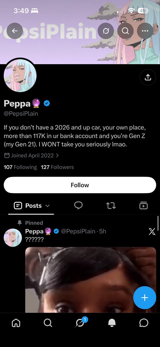 LandaaPandaa's tweet photo. @PepsiPlain another lame hiding behind a fake account https://t.co/q0qYFoCMiC
