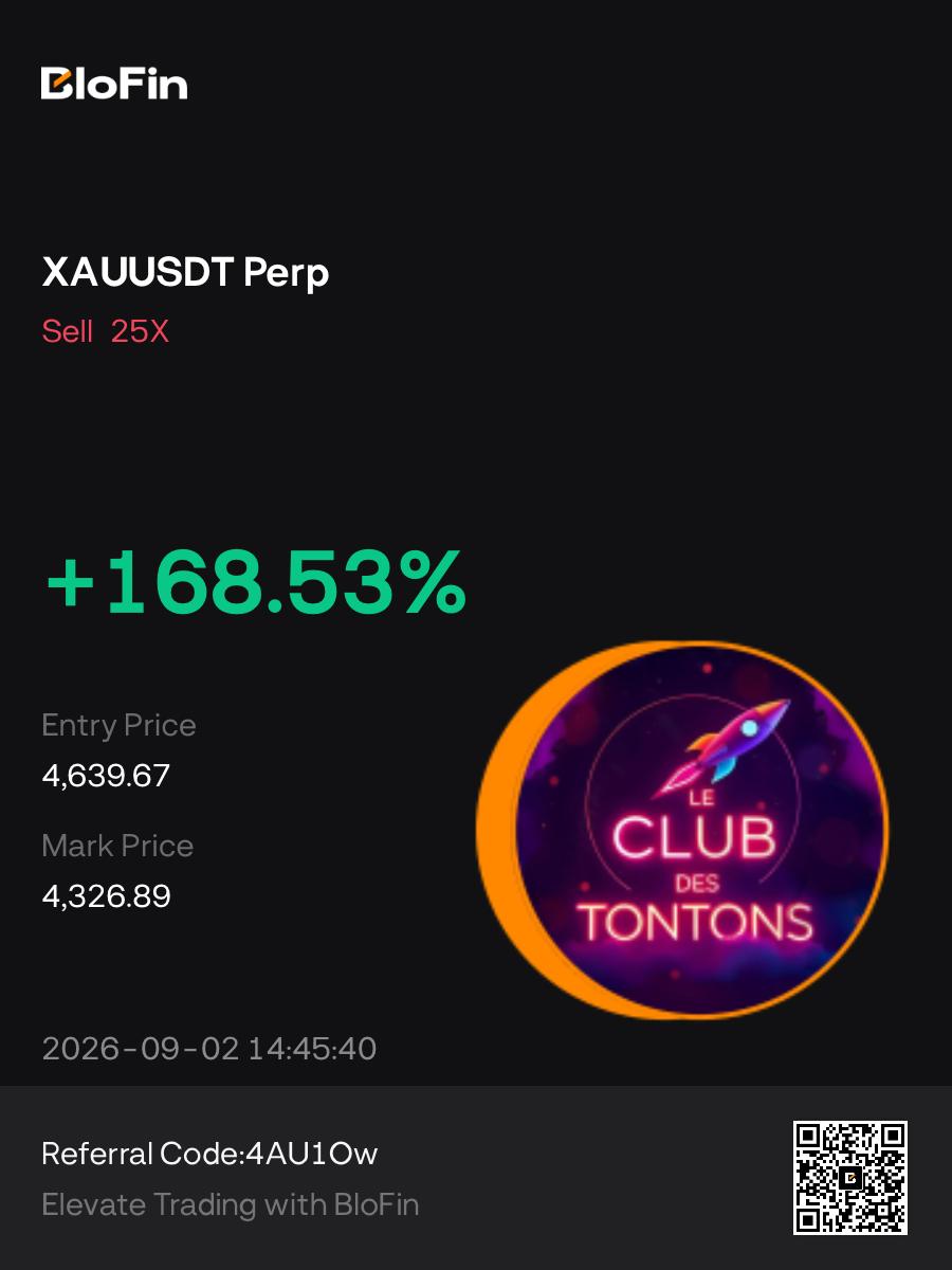 TontonsCrypto's tweet photo. 📢 $XAU, l'OR continue sa chute ! 

Un avant VS après : ✅

On en profite chez les Tontons Crypto 🔥
https://t.co/GYu2tyVjmD

Tu veux nous rejoindre , c'est 100% GRATUIT?
👉https://t.co/ZWe4qnyIMe