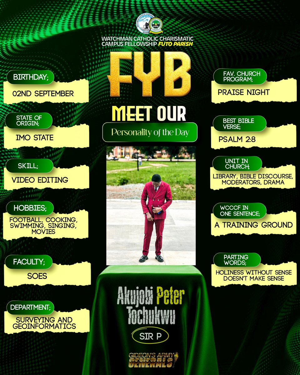 Kasithedesigner's tweet photo. FYB( PERSONALITY OF THE DAY) FLYER DESIGN DONE &amp; DELIVERED 💚🔥🎉...

SEND A DM LET'S HANDLE YOUR NEXT DESUGN PROJECT🎉🎉✅

#Designers #FYB #fypシ゚viral https://t.co/qHSz1liTPD