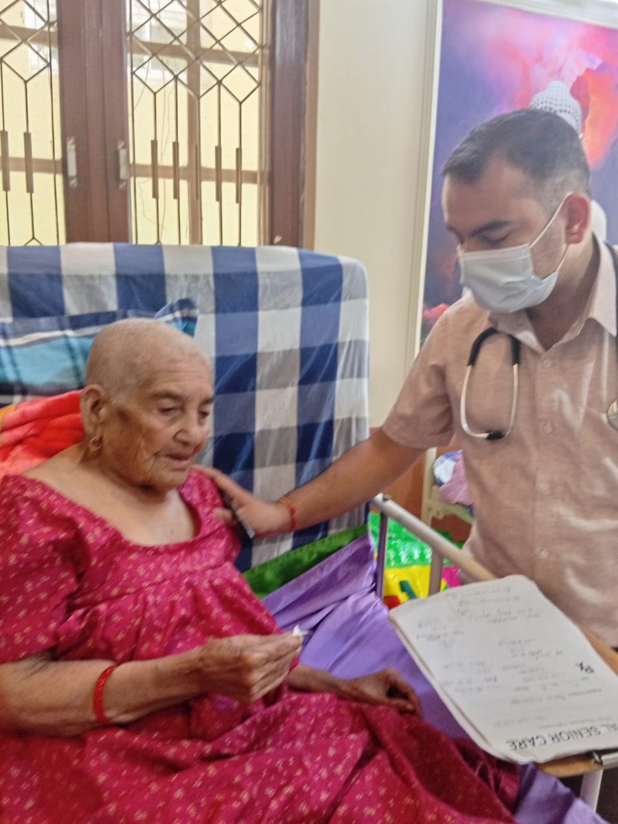 HelpAge's tweet photo. In the aftermath of the floods in Nepal, HelpAge network member the Geriatric Society of Nepal (GSN) helped relocate seven older residents to a senior care home in Kathmandu. Geriatricians carried out health screenings, provided medicines and recommended further tests. https://t.co/raFaVX6AMS