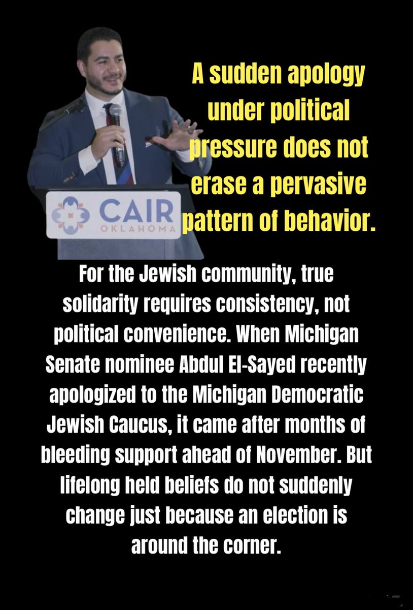socagainsthate's tweet photo. @wolfejosh He hates Jews and that didn’t change. He meant every word he said then and every word of “Context” he uttered after the synagogue attack. https://t.co/hr0UJtg49F