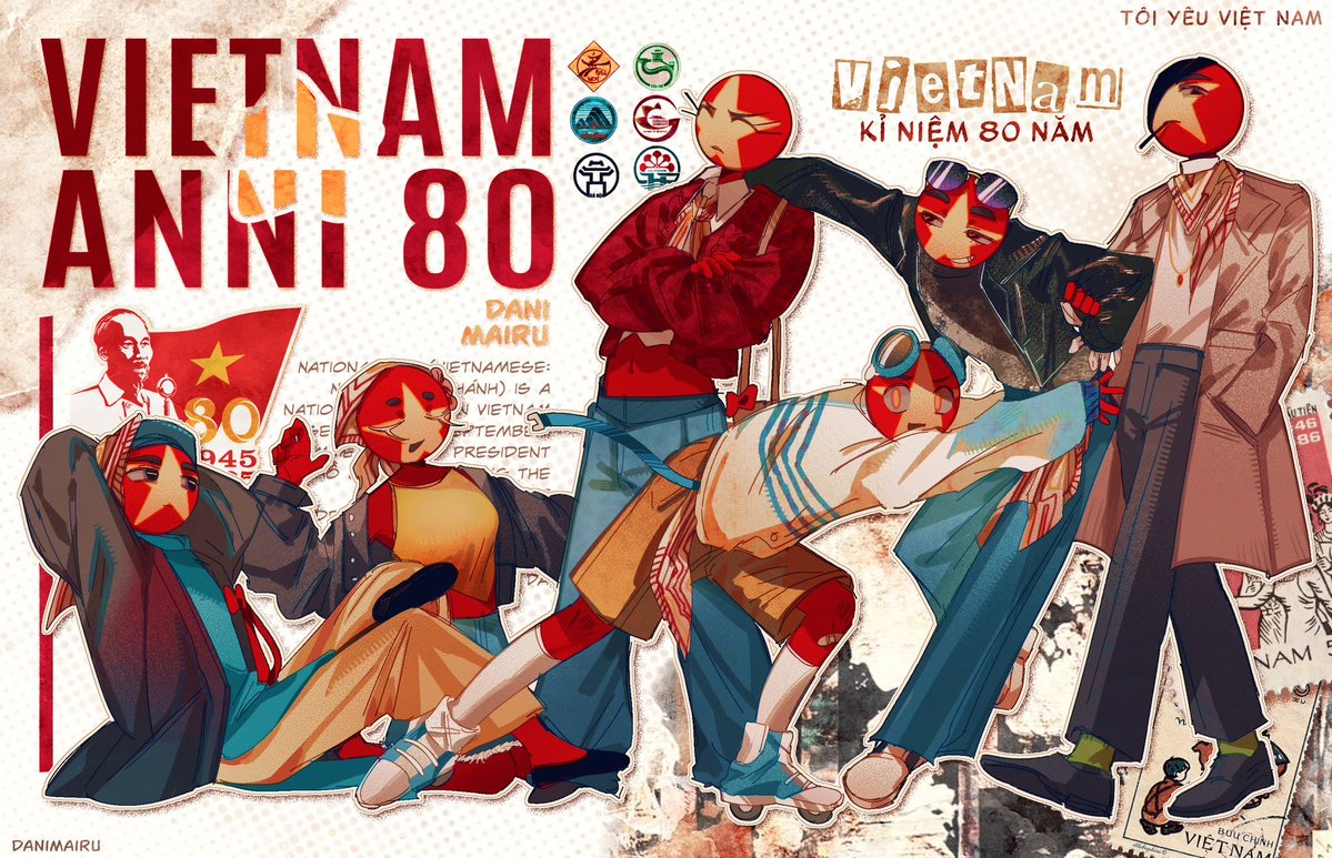 MairuDani288's tweet photo. Chúc mừng Tết Độc Lập 🇻🇳
Năm nay không có tranh do máy hư, mình sẽ vẽ sau để chúc mừng Quảng Ninh luôn nha!
Repost https://t.co/aizNG1EJTz