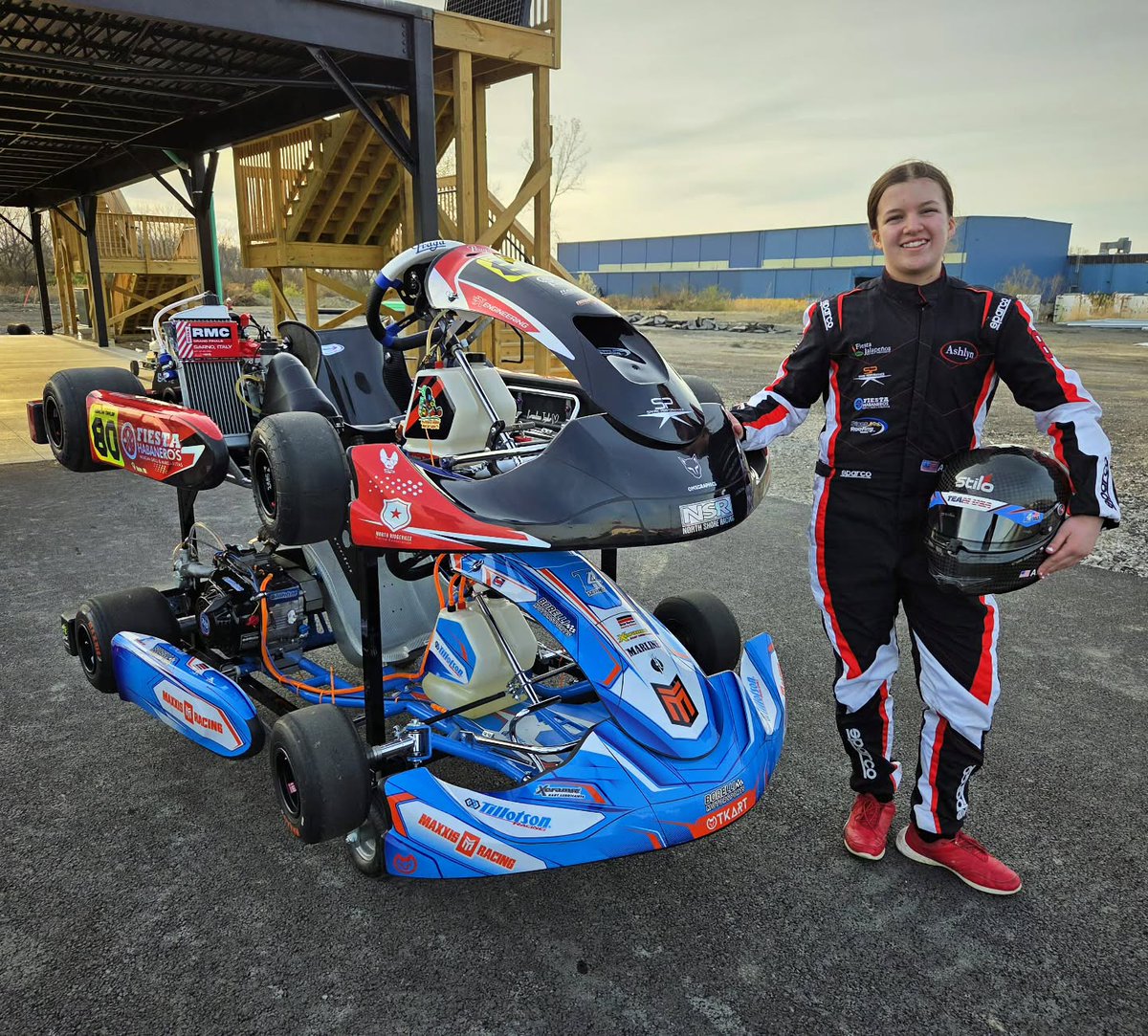 LaneJaneczuo's tweet photo. Next week, we’ll be in Tennessee at Music City Kartplex. I’ll race both karts from the Birel ART tent: a Praga Fighter Evo Junior and a Tillotson T4 Junior with a 225. Hope to see you there! https://t.co/MkV63n054b