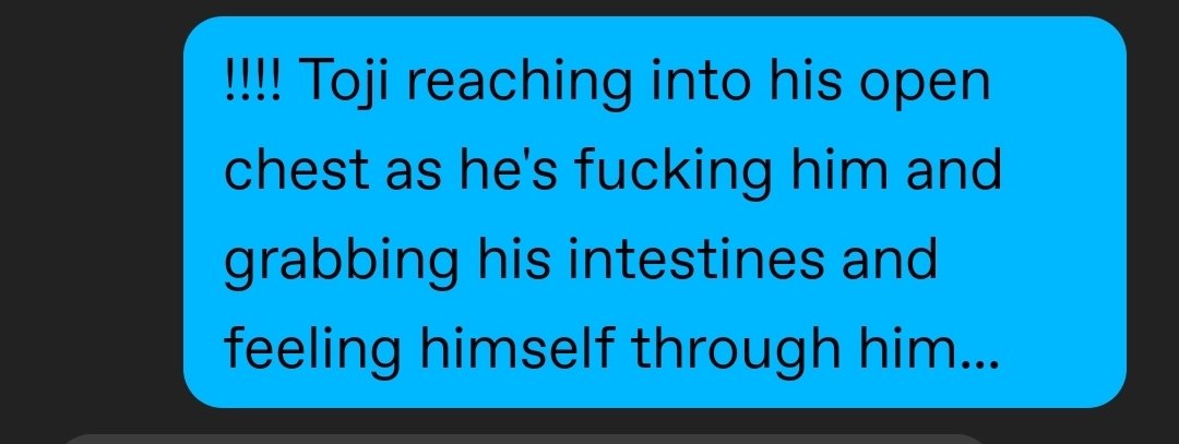 ickaryslefae's tweet photo. I haven't really understood #tojigo until tonight. Then I went insane.
And other such gems if you are brave enough to DM me https://t.co/I543YoJpes