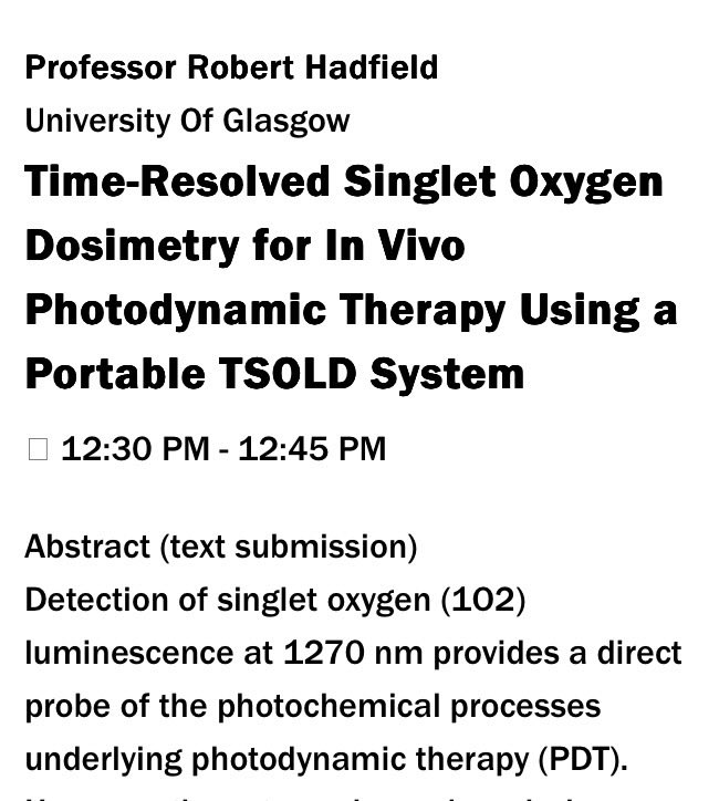 QuantumSensors's tweet photo. Pleased to be @UniofNewcastle for #Photon26 @PhysicsNews Presenting work by @Vikas55902130 on medical applications of #photoncounting in #photodynamictherapy https://t.co/PoHZTUPeCN