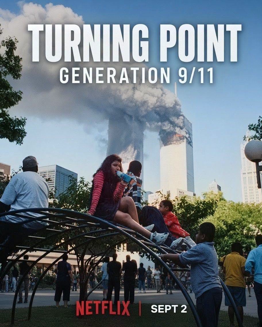 CinemaRareIN's tweet photo. With firsthand accounts of the attacks and their aftermath, this thought-provoking documentary explores how 9/11 shaped a generation, 25 years later.
Documentary feature #TurningPoint: #Generation911 (2026) by #BrianKnappenberger, now streaming on @NetflixIndia. https://t.co/5smQnB8mzV