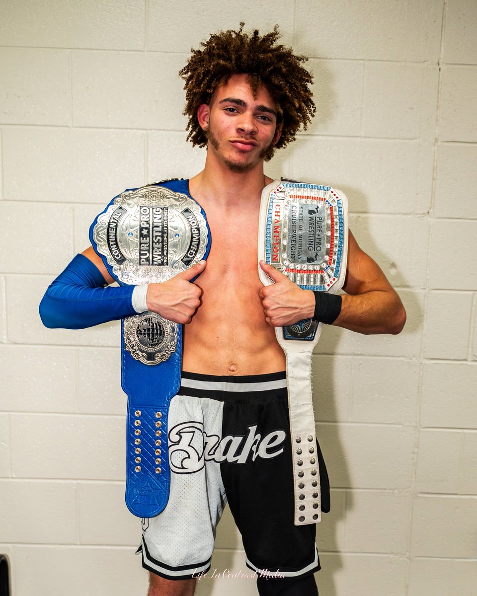 PPWPower's tweet photo. The Young Monarch is sitting at #1!

Congratulations to @TheGlobalDrake, ranked #1 in the latest AIWF Wrestling Rankings as the @aiwfwrestling Continental Champion.

This is what hard work looks like. 👑

#prowrestling #michigan https://t.co/ypc11sDLci