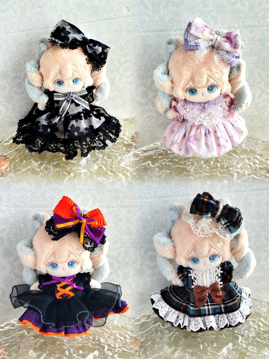 Hana_nuifuku's tweet photo. 🎁プレゼント企画🎁

日頃の感謝を込めて、10cm〜12cmぬい・10cm無ぬいサイズのドレスを1名様にプレゼント🐈‍⬛🐾✨
4着の中からお好きな1着をお選びいただけます👗💕

応募：RP＋フォロー
期間：9/9(水) 21:00まで

詳細は画像をご確認ください✨
アンケートにもご協力いただけると嬉しいです♡ https://t.co/HFLdJW6GsB